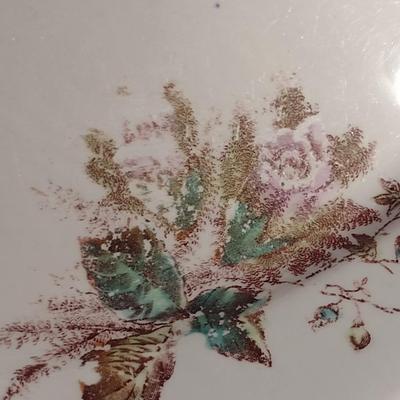 Vintage Cook & Hancock Porcelain Platter- Approx 13 3/4" x 9" (K)