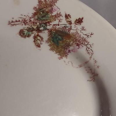Vintage Cook & Hancock Porcelain Platter- Approx 13 3/4" x 9" (K)