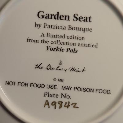 The Danbury Mint Yorkies 8 1/2" Plates