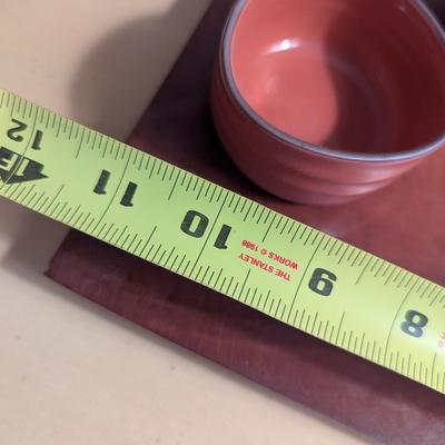 Rectangular Asian Marked Tea Set
