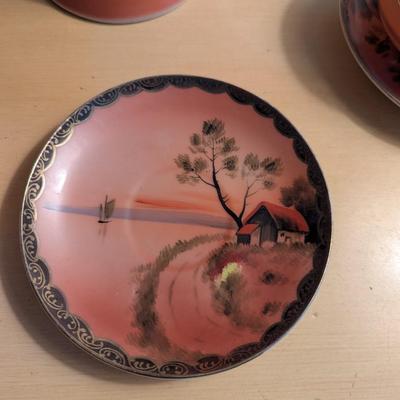 Vintage Hand Painted Made In Japan Tea Set