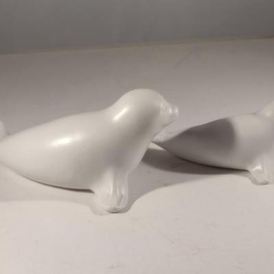 Collection of Porcelain Figurines- Sea Lions and Mermaid- B&G and Tirschenreuth (#28) (K)