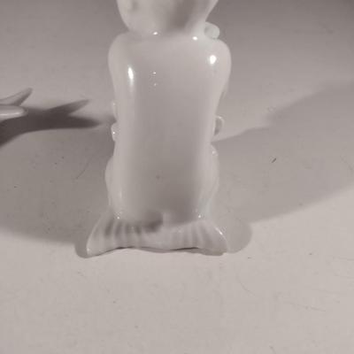 Collection of Porcelain Figurines- Sea Lions and Mermaid- B&G and Tirschenreuth (#28) (K)