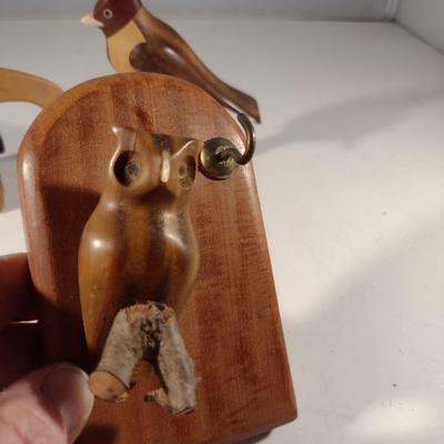 Collection of Hand Carved Argentinian Wood Home Decor (#26) (K)