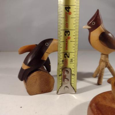 Collection of Hand Carved Argentinian Wood Home Decor (#26) (K)