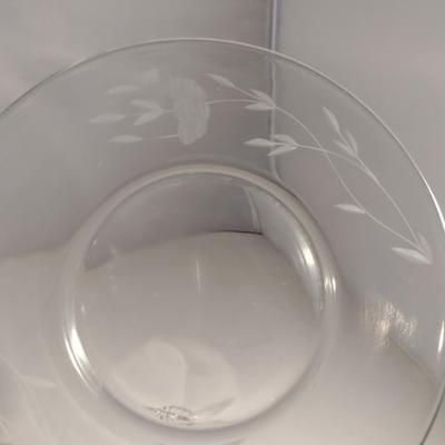 Princess House Mayonnaise Bowl with Underplate and Spoon (#25) (K)
