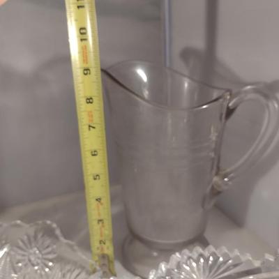 Collection of Glass/Crystal Serving Pieces (#24) (K)