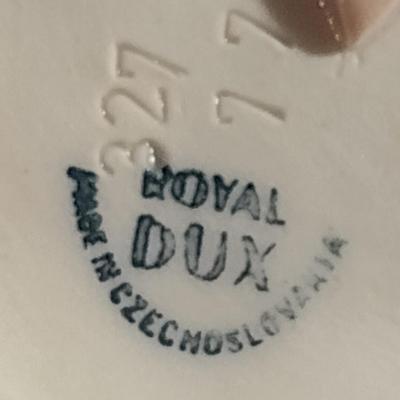 Royal Dux Porcelain Horse Figurine with Stand- Approx 9" Tall (#22) (K)