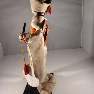 Vintage Japanese Nishi Doll- Approx 15" Tall (#17). (K)