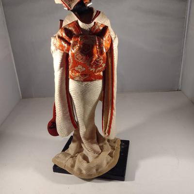 Vintage Japanese Nishi Doll- Approx 15" Tall (#17). (K)