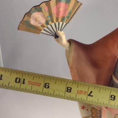 Vintage Craftsman Hakata Japanese Figurine- Geisha (#16). (K)