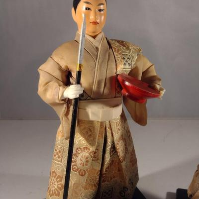 Pair of Vintage Japanese Dolls (#15). (K)