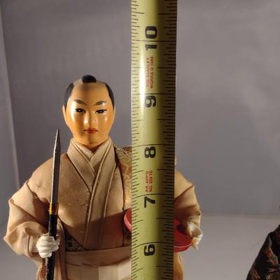 Pair of Vintage Japanese Dolls (#15). (K)