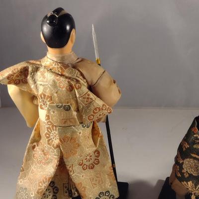 Pair of Vintage Japanese Dolls (#15). (K)
