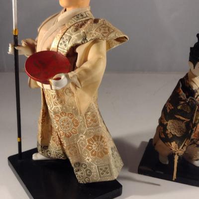 Pair of Vintage Japanese Dolls (#15). (K)