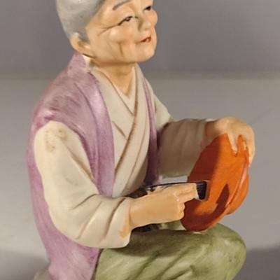 Collection of Vintage Japanese Clay Figurines (#6) (K)