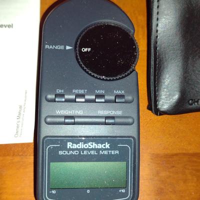 Radio Shack Digital Sound Level Meter (K)
