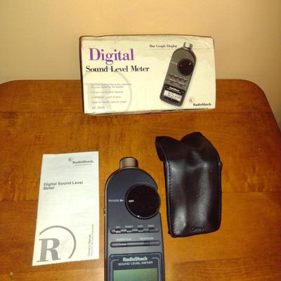 Radio Shack Digital Sound Level Meter (K)