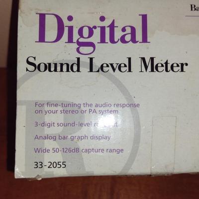 Radio Shack Digital Sound Level Meter (K)