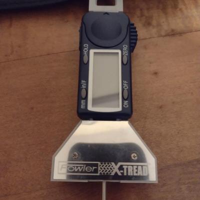 Fowler X-Tread Tire Tread Measure (K)