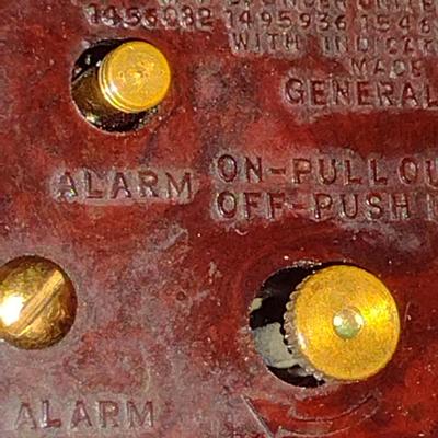 Vintage General Electric Alarm Clock- Model 7H98 (K)