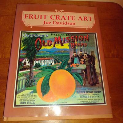 'Fruit Crate Art' by Joe Davidson Hardback Book- Signed by Author (K)