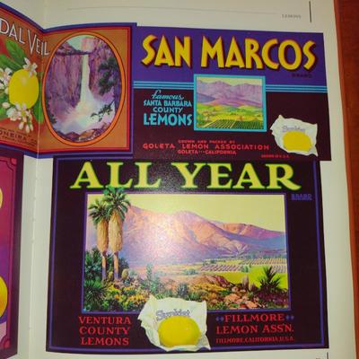 'Fruit Crate Art' by Joe Davidson Hardback Book- Signed by Author (K)