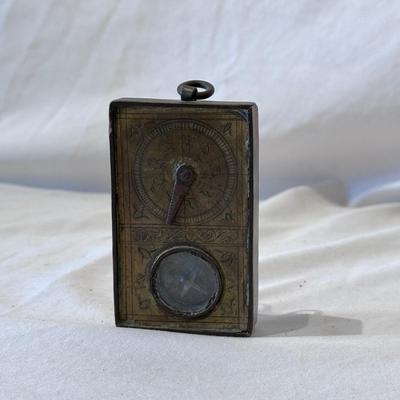 Brass Arabic Pocket Compass, Persian/Islamic Celestial Globe & More (LR-DZ)