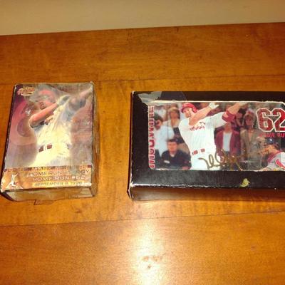 Items Commemorating Mark McGwire's 62nd Home Run- Pacific Trading Cards and 24K Gold Signature Card (K)