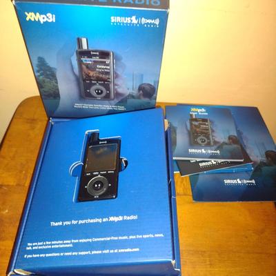 Sirius/XM Portable Satellite Radio Recorder- Model XMp3i (K)