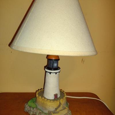 Lighthouse Design Table Top Accent Lamp- Approx 14 1/4" Tall (K)