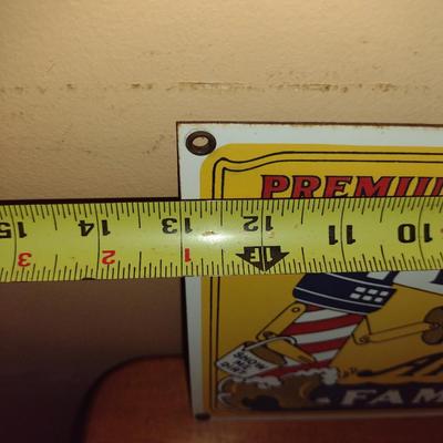 Lighthouse Armour's Family Soap Heavy Metal Sign- Approx 13" x 8" (K)