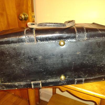 Large, Vintage Media Case- Approx 20" x 8" x 11 1/2" Tall (K)