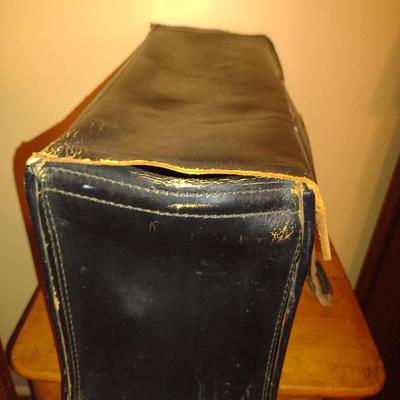 Large, Vintage Media Case- Approx 20" x 8" x 11 1/2" Tall (K)