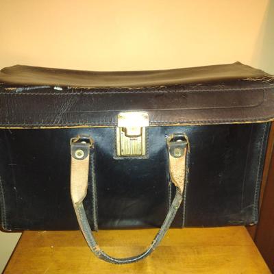 Large, Vintage Media Case- Approx 20" x 8" x 11 1/2" Tall (K)