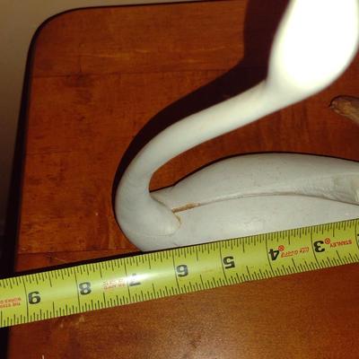 Pair of Bird Design Figurines- Swan and Goose (K)