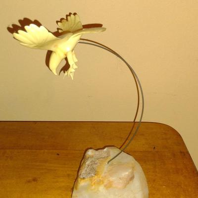 Ship and Eagle Figurines (K)