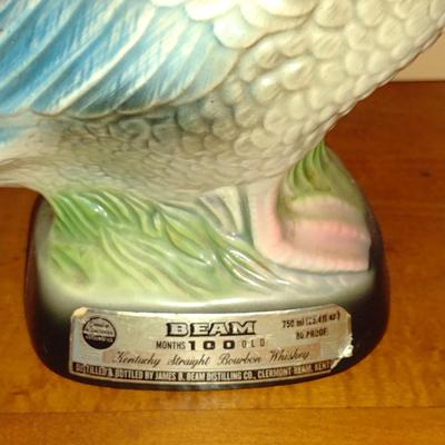 Jim Beam Duck Design Ceramic Bottle (K)