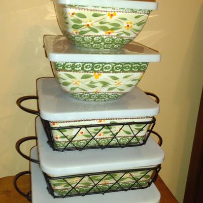 Temp-tations Covered Bowls and Casserole Dishes (K)
