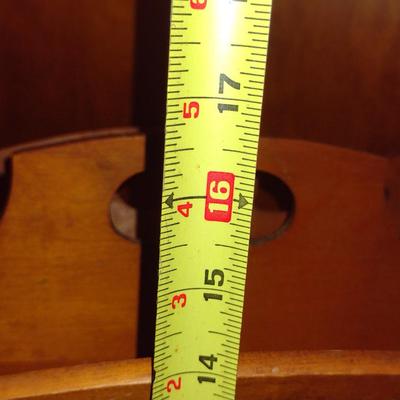 Wooden Magazine Rack (K)