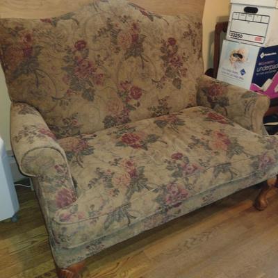 Haverty's Upholstered Loveseat- Approx 50" Long (K)