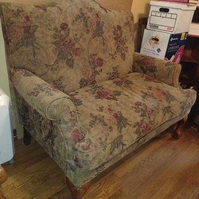 Haverty's Upholstered Loveseat- Approx 50" Long (K)