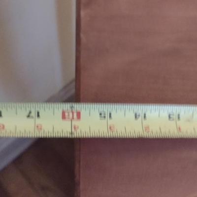 Wooden Accent/Side Table with Stretcher Shelf- Approx 16" X 14" X 29" Tall (K)