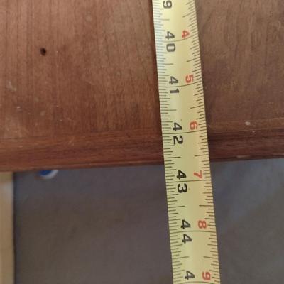 Vintage Wooden Knee Hole Desk- Approx 42 1/2" x 31 3/4" x 30 1/2" (K)