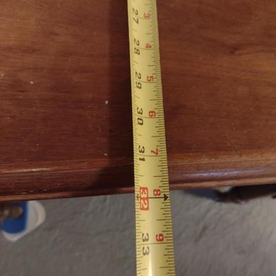 Vintage Wooden Knee Hole Desk- Approx 42 1/2" x 31 3/4" x 30 1/2" (K)