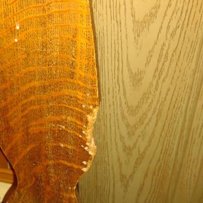 Set of Four Tiger Oak Urn Back Design Chairs (K)