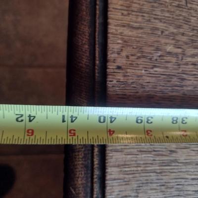 Antique Oak Table- Approx 44" x 41" x 28 1/2" Tall (K)