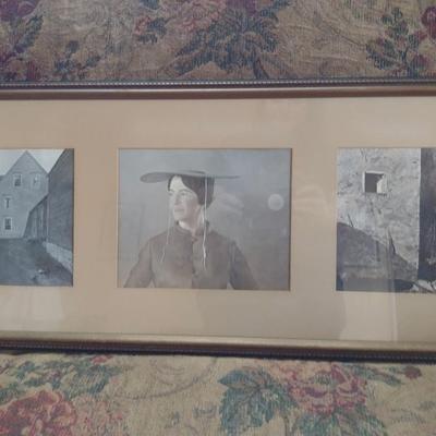 Framed Art- Approx 28 1/2" x 14 1/2" (K)