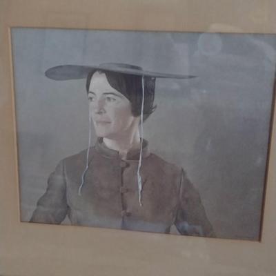Framed Art- Approx 28 1/2" x 14 1/2" (K)