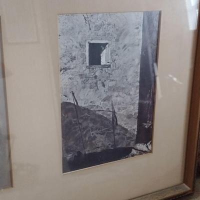 Framed Art- Approx 28 1/2" x 14 1/2" (K)
